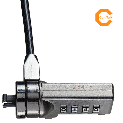 Targus DEFCON T-Lock Resettable Combo Cable Lock (PA410B)