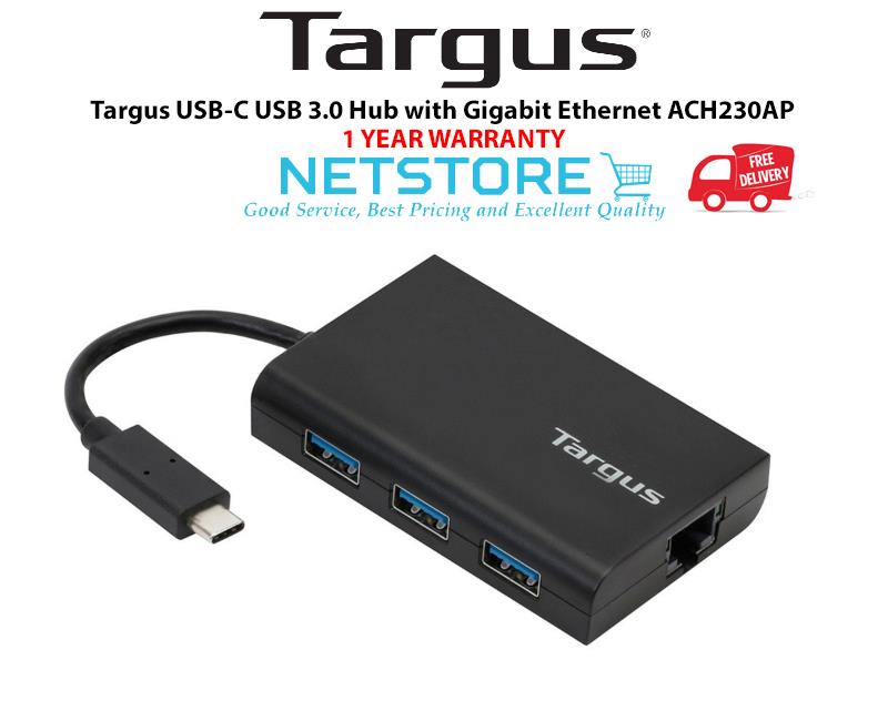 Targus Usb C Usb 30 Hub With Gigab End 4302020 1015 Am