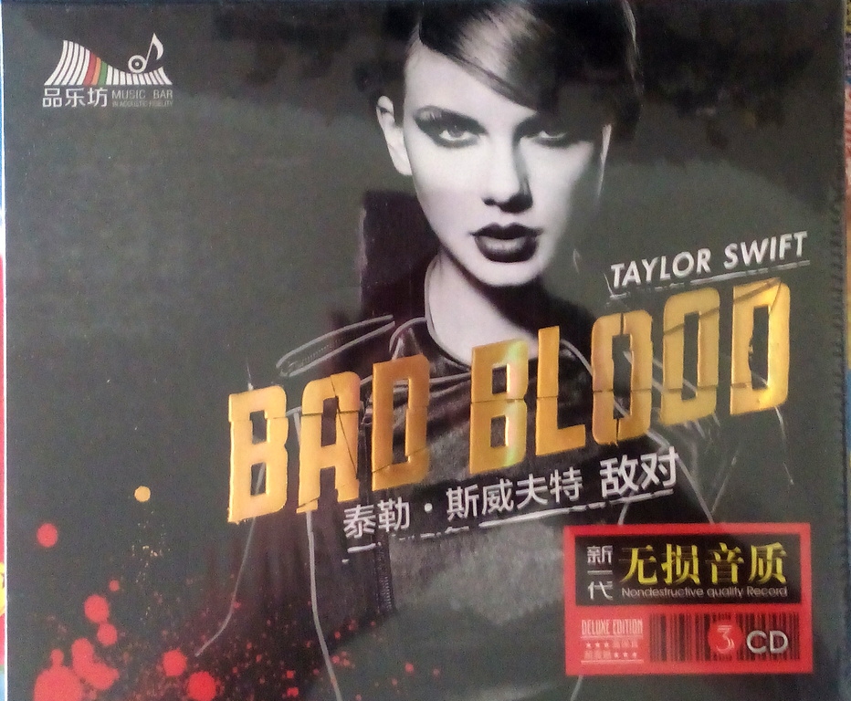 Taylor Swift Bad Blood 3cd Imported