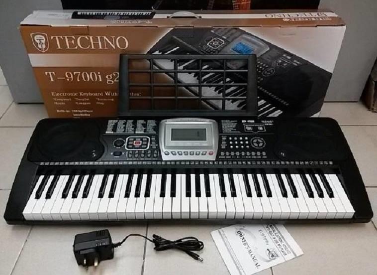 style keyboard techno t9700