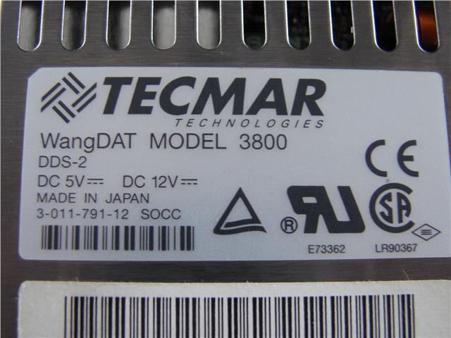 TECMAR C063301609/ 3800 TAPE DRIVE MODULE INTERNAL
