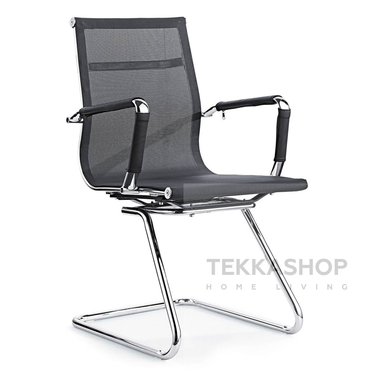 Tekka Kkmjc10 Non Adjustable Mesh Swivel Office Chair Mid Back