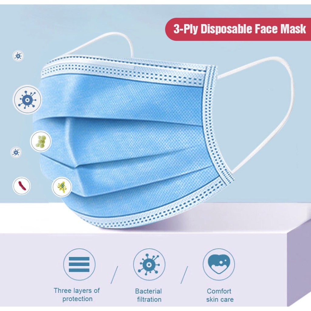 Tera Disposable 3ply Face Mask
