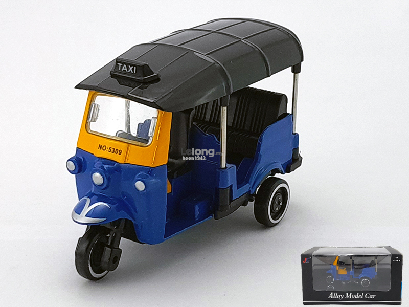 Thailand Tuk tuk taxi [&#27888;&#22269;&#22047;&#22047;&#36710;] 1:43 Metal toy Diecast Collection