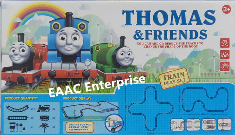 Thomas & Friends Train with DIY Orbit Track 30+pcs - With sound