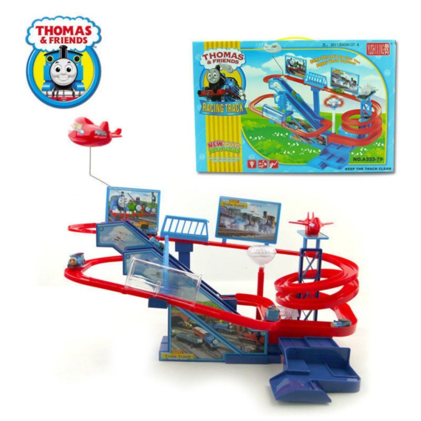 Thomas Train Electronic Automatic Track Kids Pretend Play