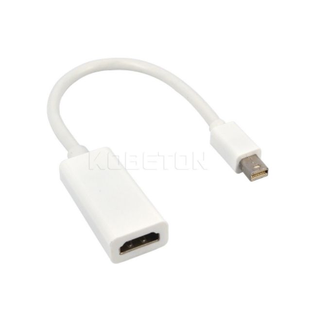 Thunderbolt Mini Display Port DP Male To HDMI Female Adapter Converter Cable