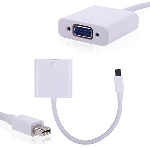 Thunderbolt Mini Displayport DP to VGA Adapter Cable Apple MacBook Pro