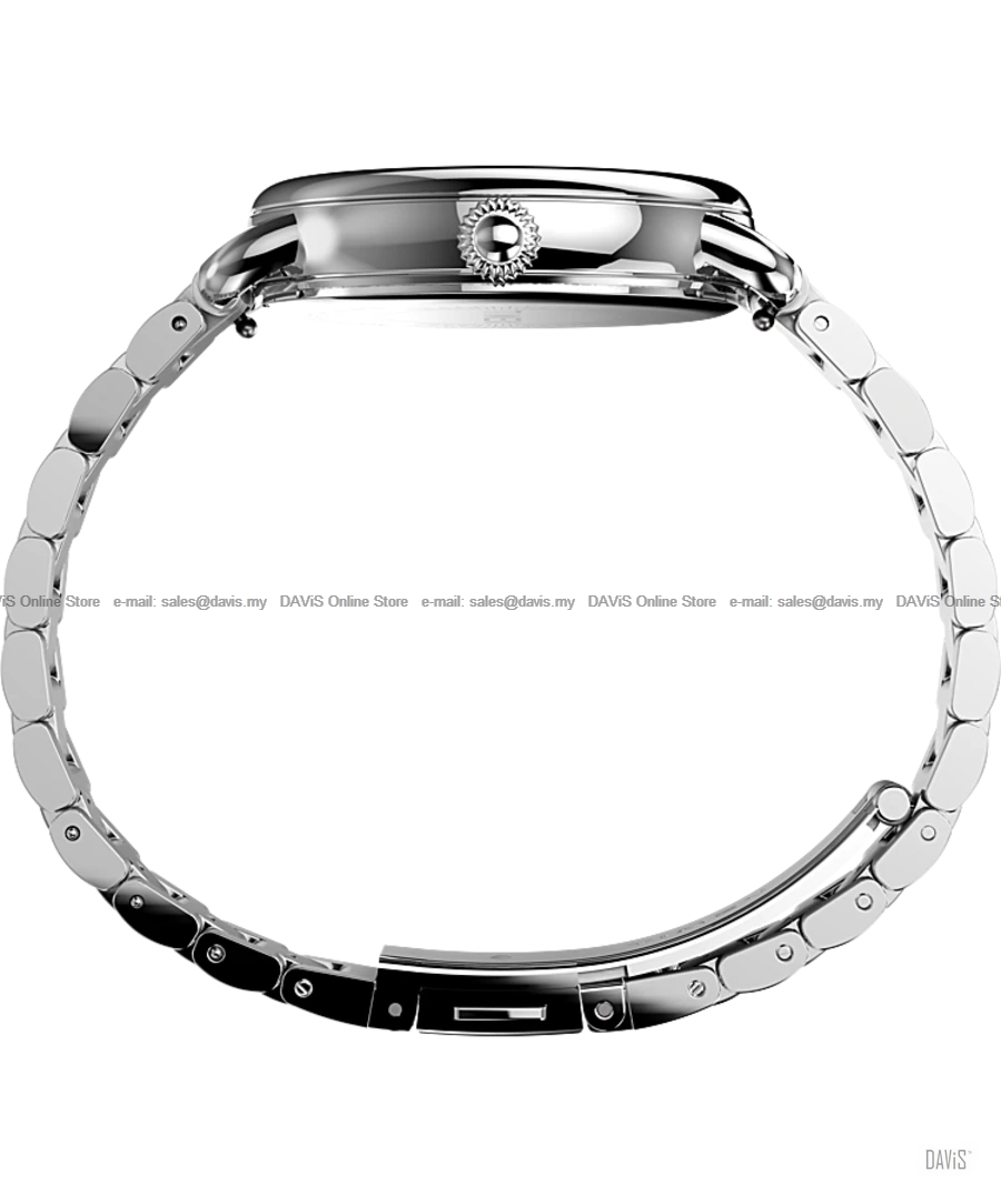 TIMEX TW2U98300 (W) Standard 34mm Moon Phase SS Bracelet MOP