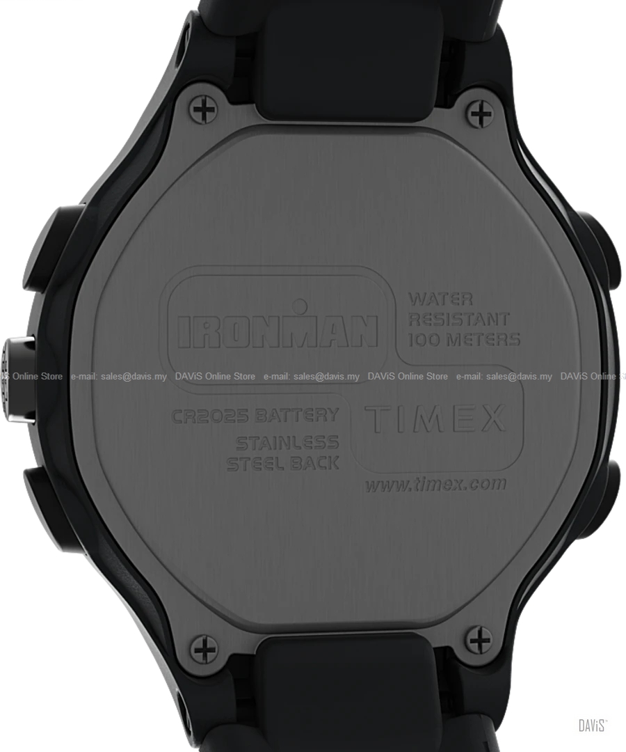 TIMEX TW5M48900 (M) IRONMAN T200 42mm Digital Silicone Strap Grey