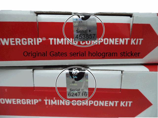 Timing Kit Set (GATES) - Perodua Kem (end 4/20/2017 5:21 PM)