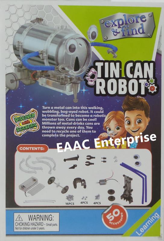 Tin Can Robot - Scientific and Education Learning Toys 