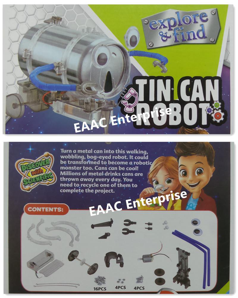 Tin Can Robot - Scientific and Education Learning Toys 