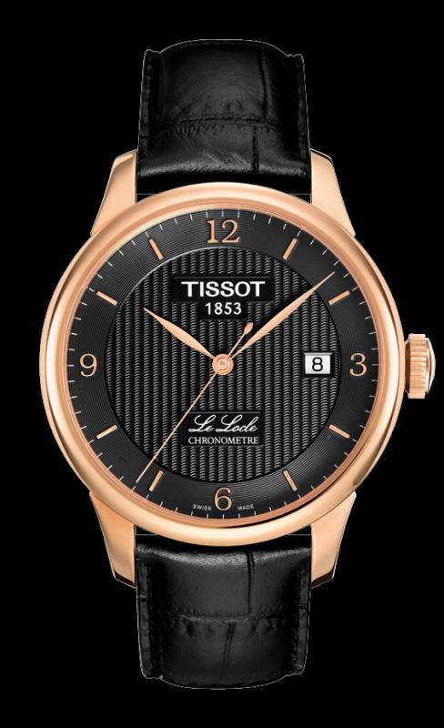 TISSOT T006.408.36.057.00 LE LOCLE COSC Automatic black index arabic