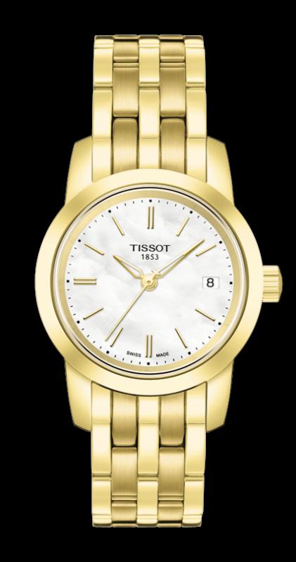 TISSOT T033.210.33.111.00 CLASSIC DREAM white mother-of-pearl index