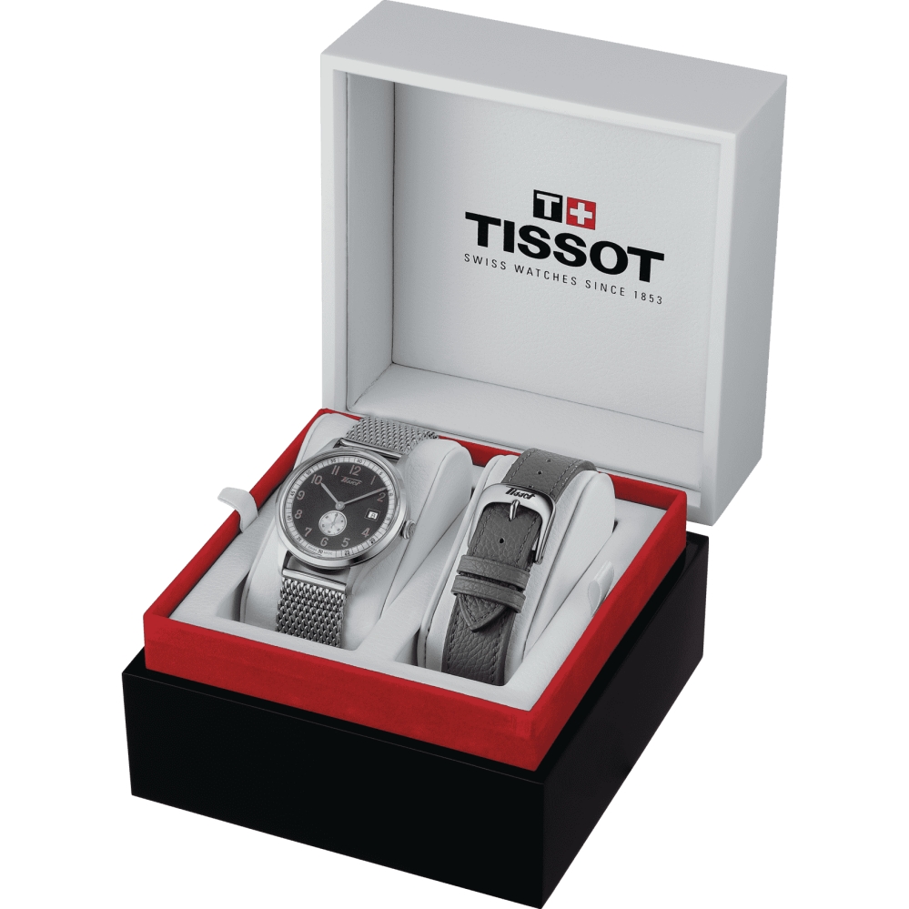 TISSOT T139.807.36.031.00 HERITAGE SMALL SECOND 1938 COSC 39mm Grey