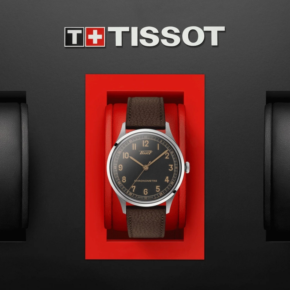 TISSOT T142.464.16.062.00 HERITAGE 1938 AUTOMATIC COSC 39mm Anthracite
