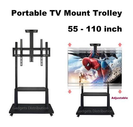 TL2100 55 to 110 Inch Portable TV Trolley Stand 2797.1