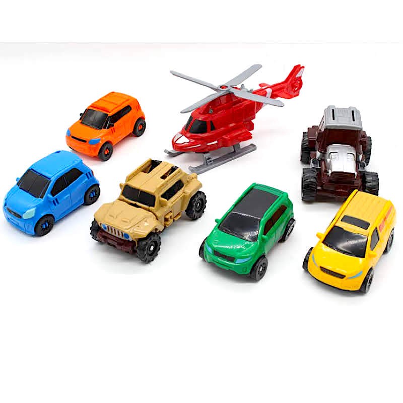 TOBOT Giga Seven 7 CARS Transformer Toy 7in1 Giga Robot Toys 30cm