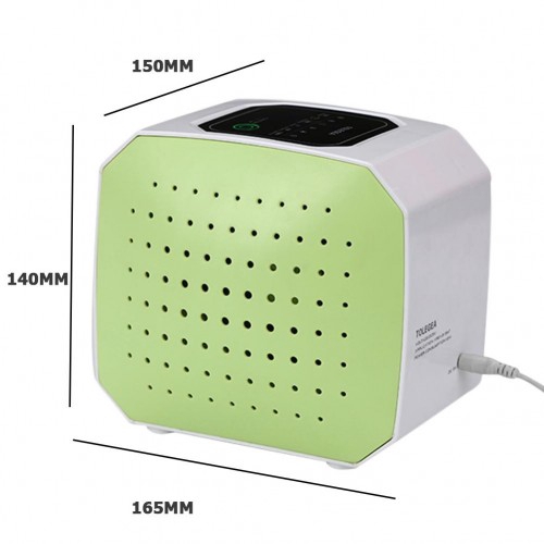 Tolegea LED Display Ionic Air Purifier Sanitizer Formaldehyde Removing