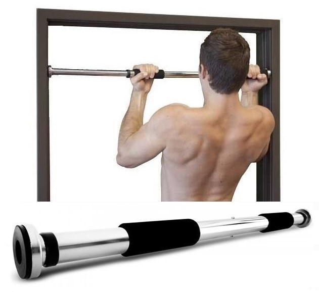 Top Grade Iron Pull Up Door Gym Chin Up Bar Doorway Exercise Fitness