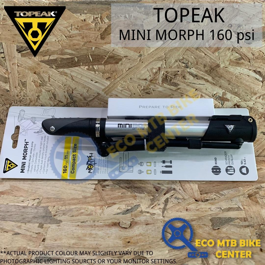 TOPEAK PUMP MINI MORPH 160 PSI