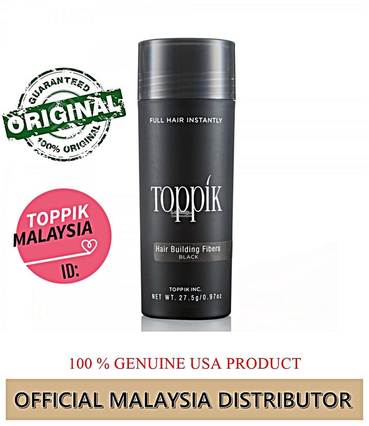 Toppik Hair Building Fiber 27.5G Hair loss caboki wig hair tonic