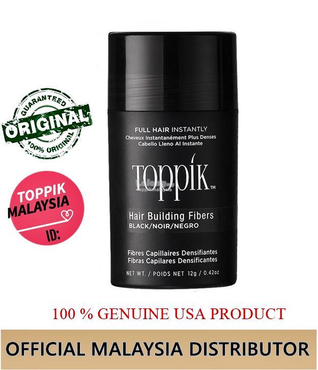 Toppik Hair Fiber (12G)  Hair Loss solution (origin herbal,biotin)