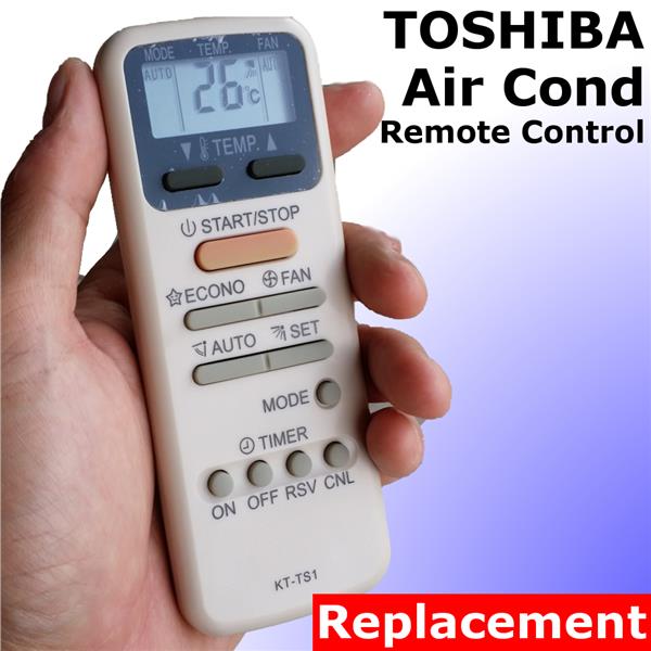 Toshiba aircon air cond air conditioner remote control replacement