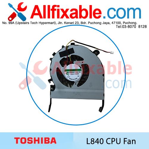 For Toshiba Satellite C845-S4230 CPU Fan