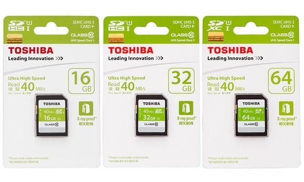 Toshiba SD UHS-1 Memory Card 8GB 16GB 32GB 64GB Class 10 40MB/s