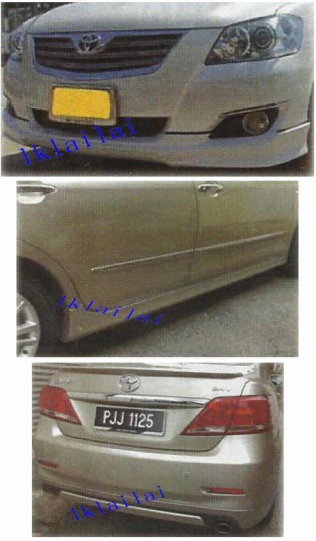 Toyota Camry '06-09 PU Material Body Kit OEM Style [Skirt] Paint
