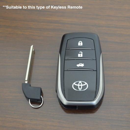 Toyota Camry  &amp; Fortuner Keyless Remote Car Key Leather Cover Case
