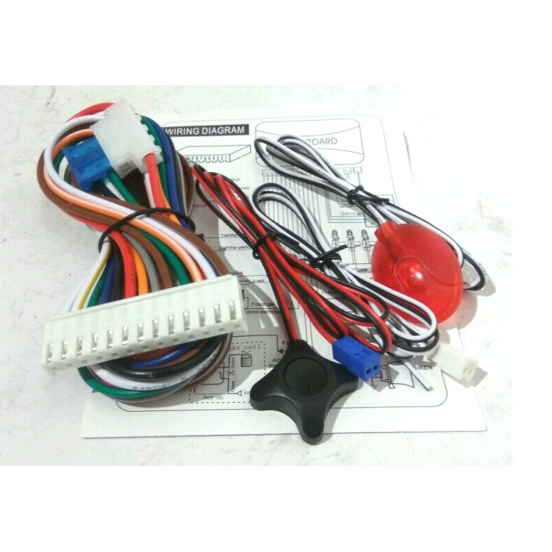 Toyota Car Alarm System 13 Pin Wire Soket