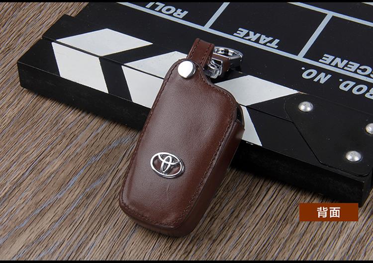 Toyota Hilux Revo / New Innova Keyless Remote Smart Key Leather Cover