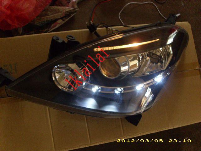 Toyota Innova Head Lamp 04 Crystal Black WProjector+LED