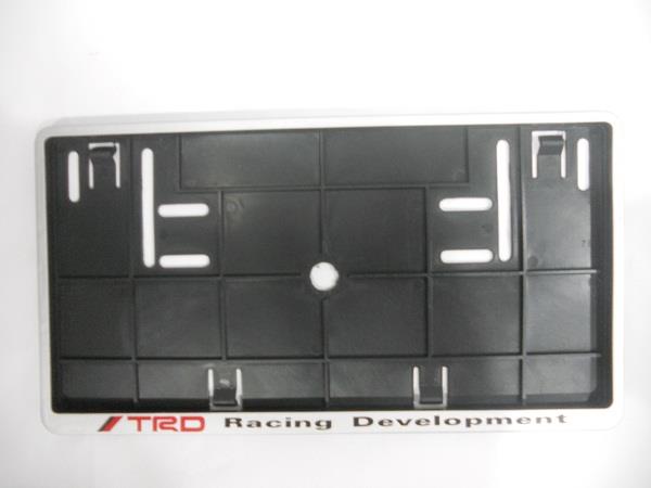 Toyota TRD Racing Development Number Plate Holder