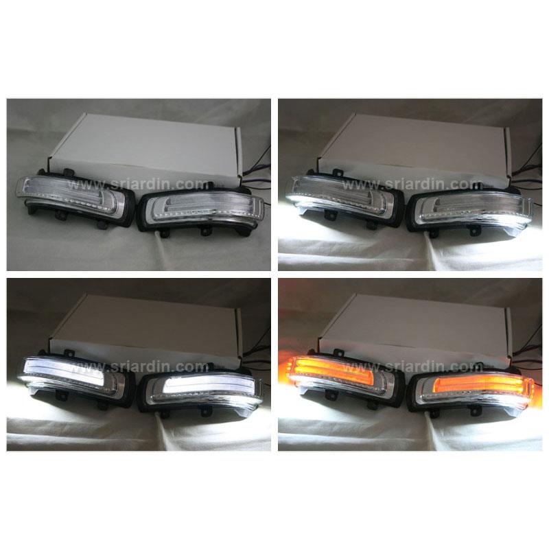 Toyota Vios 07-13 Side Mirror Signal w Light bar & LED