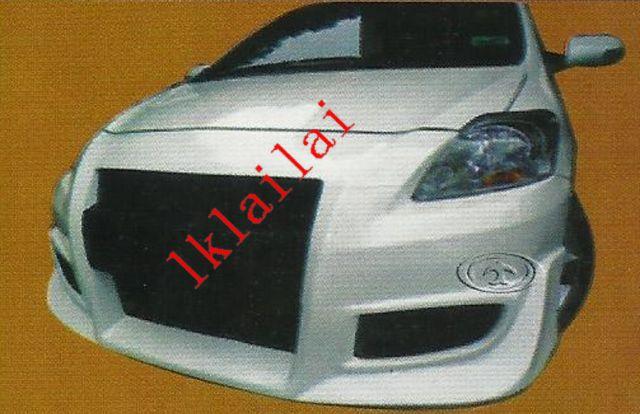 toyota vios C-One style front bumper Material: Fiber