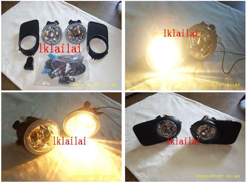 Toyota Wish `03-09 Fog Lamp With Wiring + Switch [Glass Lens]