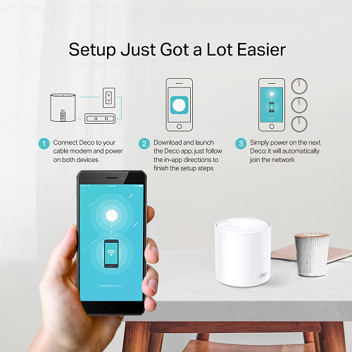 TP-Link Deco X20 AX1800 Whole Home Mesh WiFi 6 System