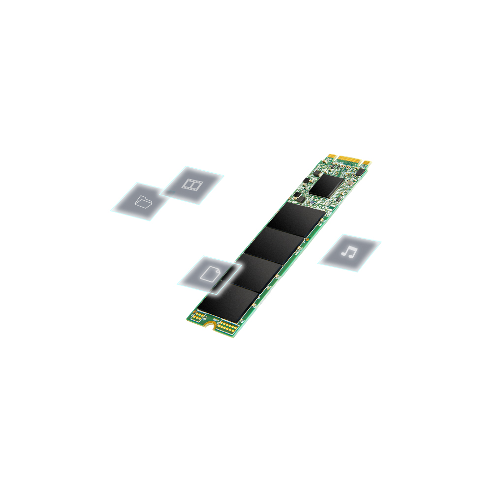 Transcend 120GB SATA III 6Gb/s 3D NAND M.2 2280 SSD - TS120GMTS820S