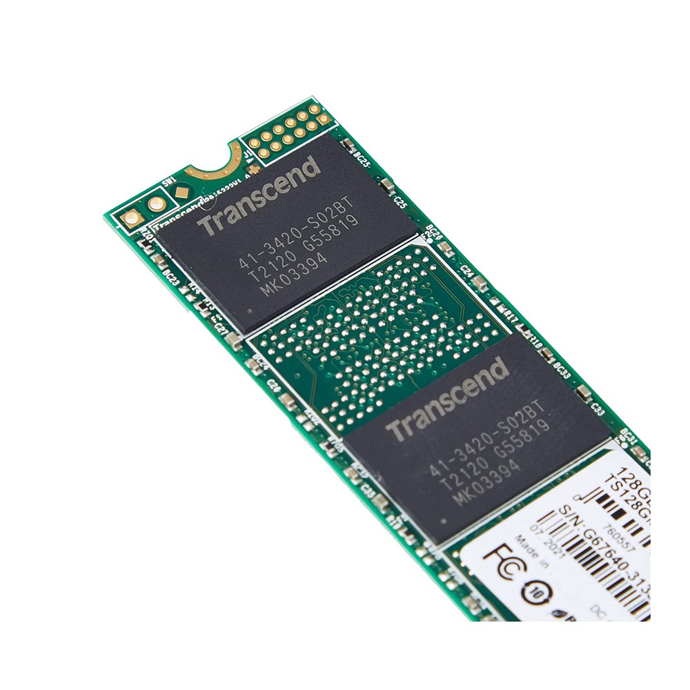 Transcend 128GB PCle 110S 3D NAND M.2 2280 SSD - TS128GMTE110S