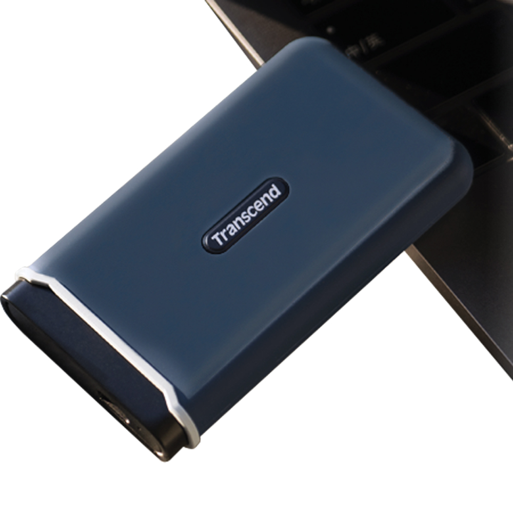 Transcend 1TB ESD370C USB 3.1 Gen 2 Type-C Portable SSD - TS1TESD370C