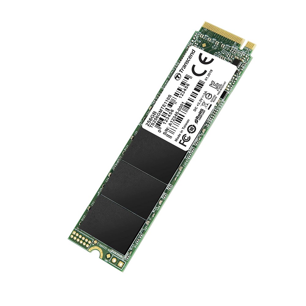 Transcend 256GB PCle 110S 3D NAND M.2 2280 SSD - TS256GMTE110S