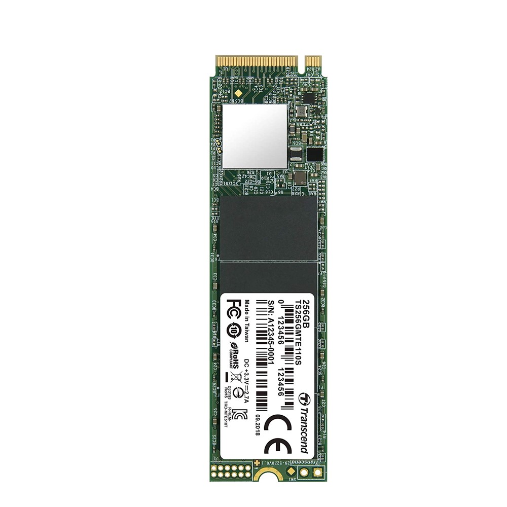 Transcend 256GB PCle 110S 3D NAND M.2 2280 SSD - TS256GMTE110S
