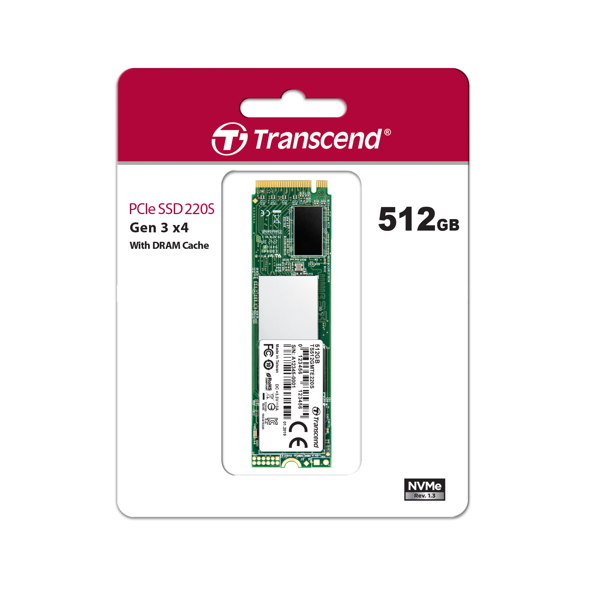 Transcend 512GB NVMe PCIe Gen3 x4 M (end 10/1/2021 12:00 AM)2000 x 2000