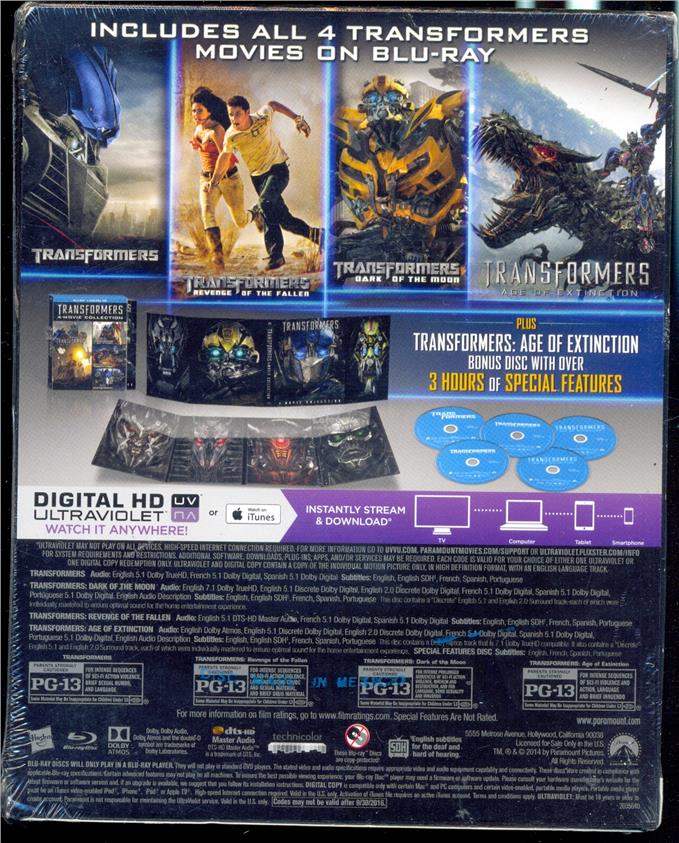 transformers 4 movie collection