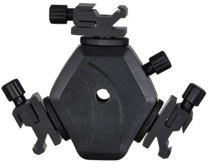 Triple Hotshoe Adaptor 3 Head Triple Flash Light(with Umbrella Holder)