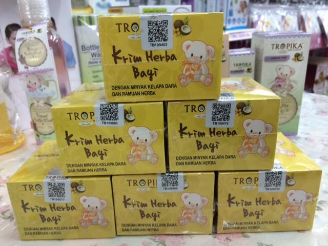 Tropika Baby Herbal Cream 6 Pcs 100% Genuine Ready stock